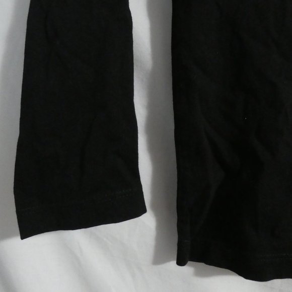 TOMMY HILFIGER, size 10 youth, black long sleeve graphic tee, GUC - Picture 6 of 15